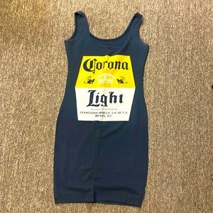Corona light bodycon dress